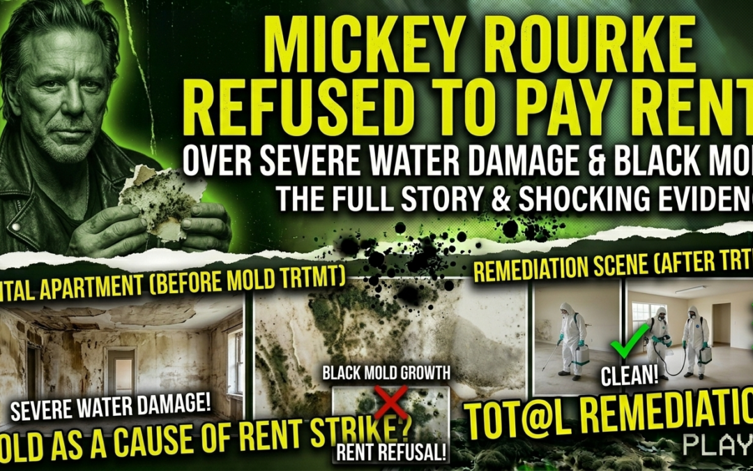 Mickey Rourke Refused to Pay Rent Over Severe Water Damage and Black Mold