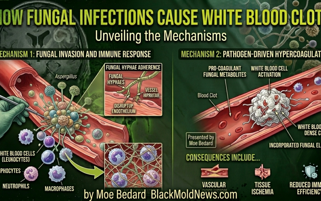 How Fungal Infections Cause White Blood Clots