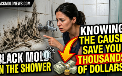 Black Mold in the Shower: Knowing the Cause Can Save You Thousands of Dollars